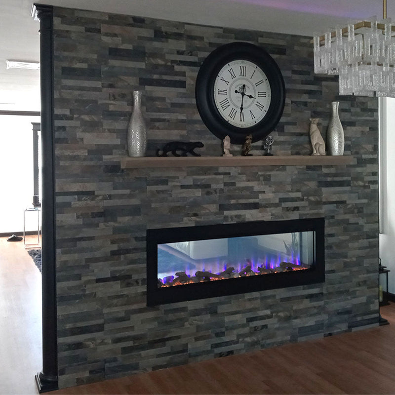 Napoleon Clearion Elite 60'' See Thru Electric Fireplace - NEFBD60HE