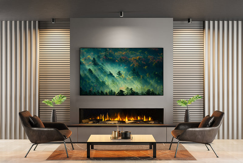 Signal 80 Electric Fireplace fireplace (Single-Sided)
