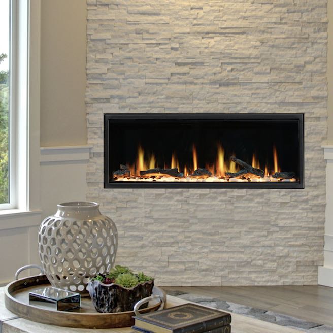 Latitude 45" Ultra Slim Built-in Electric Fireplace