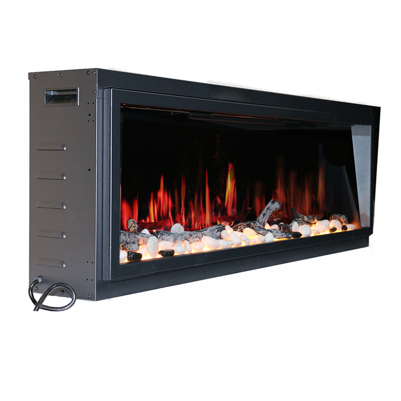 Latitude 45" Ultra Slim Built-in Electric Fireplace