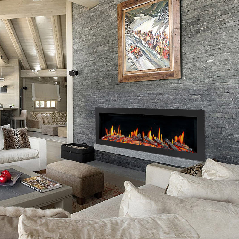 WarmCastle 48 Inch Smart Electric Fireplace Insert