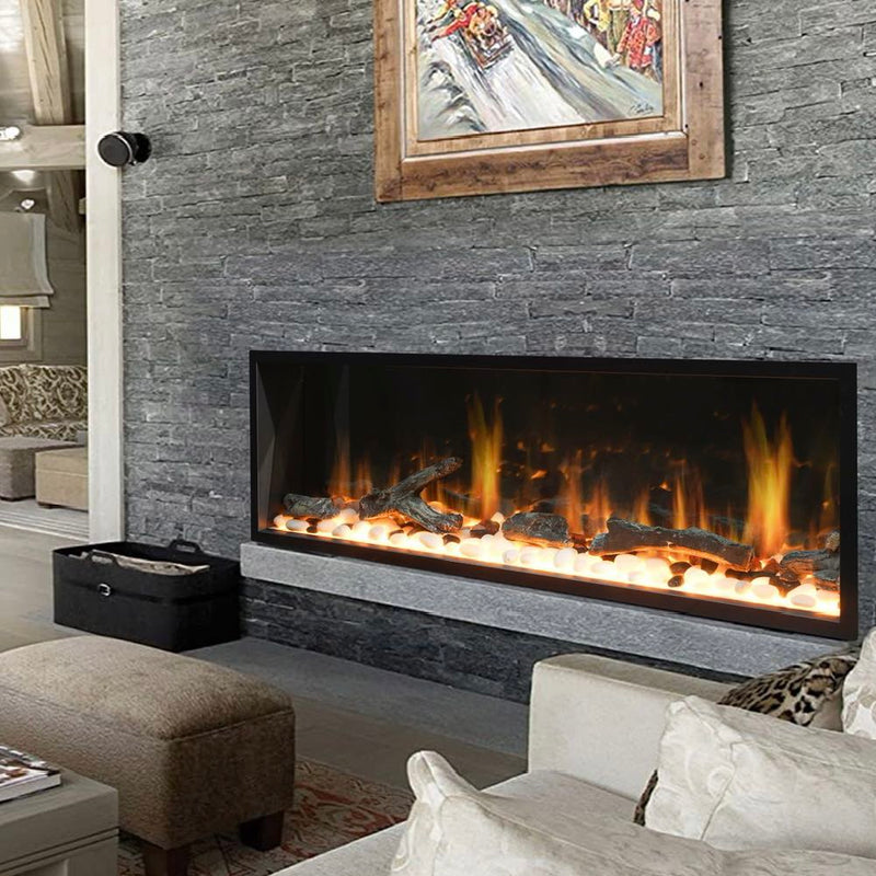 Latitude 65" Ultra Slim Built-in Electric Fireplace