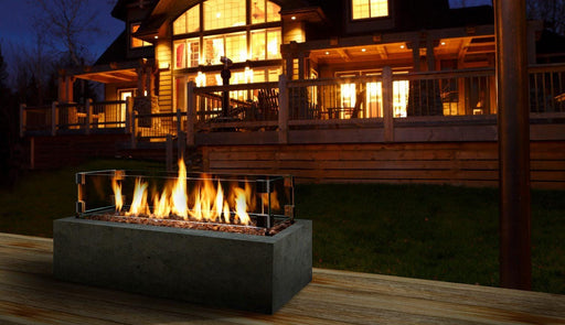 Barbara Jean Collection Burner Kingsman Barbara Jean 48" Manual Control With Thermocouple, Propane Gas Outdoor Linear Burner