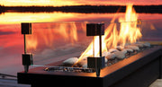 Barbara Jean Collection Fire stands Barbara Jean 24" Outdoor Linear Gas Firestand with Manual Controls - OFS24