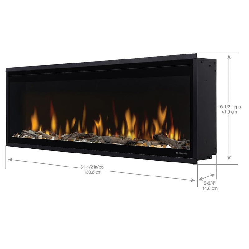 Dimplex Built-In Electric Fireplaces Dimplex Ignite Evolve 50-in Linear Electric Fireplace - EVO50