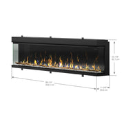 Dimplex Built-In Electric Fireplaces Dimplex IgniteXL Bold 100-In Smart Linear Electric Fireplace -  XLF10017-XD