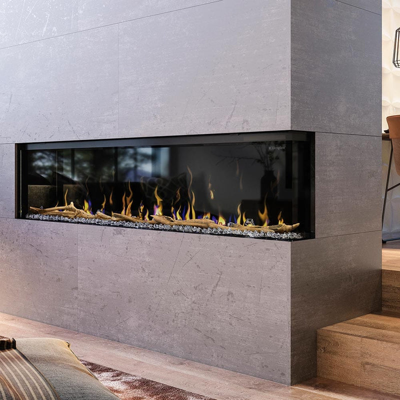 Dimplex Built-In Electric Fireplaces Dimplex IgniteXL Bold 74-In Smart Linear Electric Fireplace -  XLF7417-XD