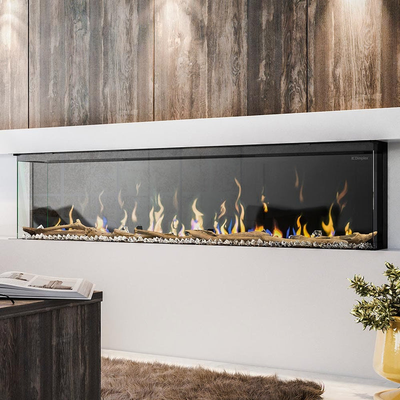 Dimplex Built-In Electric Fireplaces Dimplex IgniteXL Bold 74-In Smart Linear Electric Fireplace -  XLF7417-XD