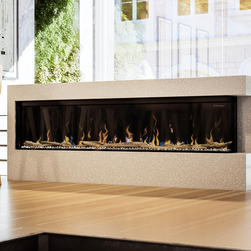 Dimplex Built-In Electric Fireplaces Dimplex IgniteXL Bold 88-In Smart Linear Electric Fireplace -  XLF8817-XD