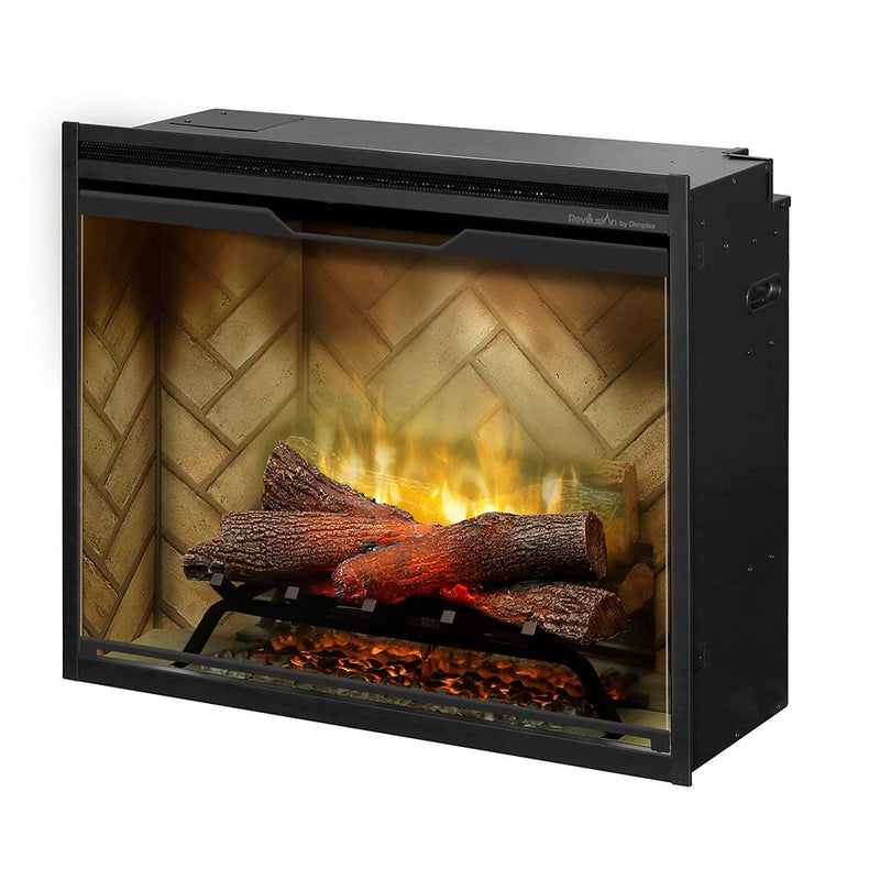 Dimplex Built-In Electric Fireplaces Revillusion® 30" Built-In Electric Firebox - REV30-BL