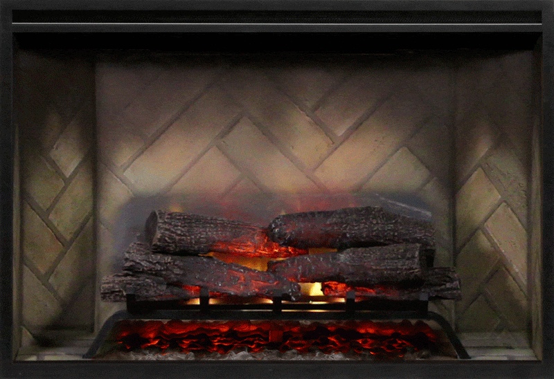 Dimplex Built-In Electric Fireplaces Revillusion® 42" Built-In Electric Firebox  REV42-NB