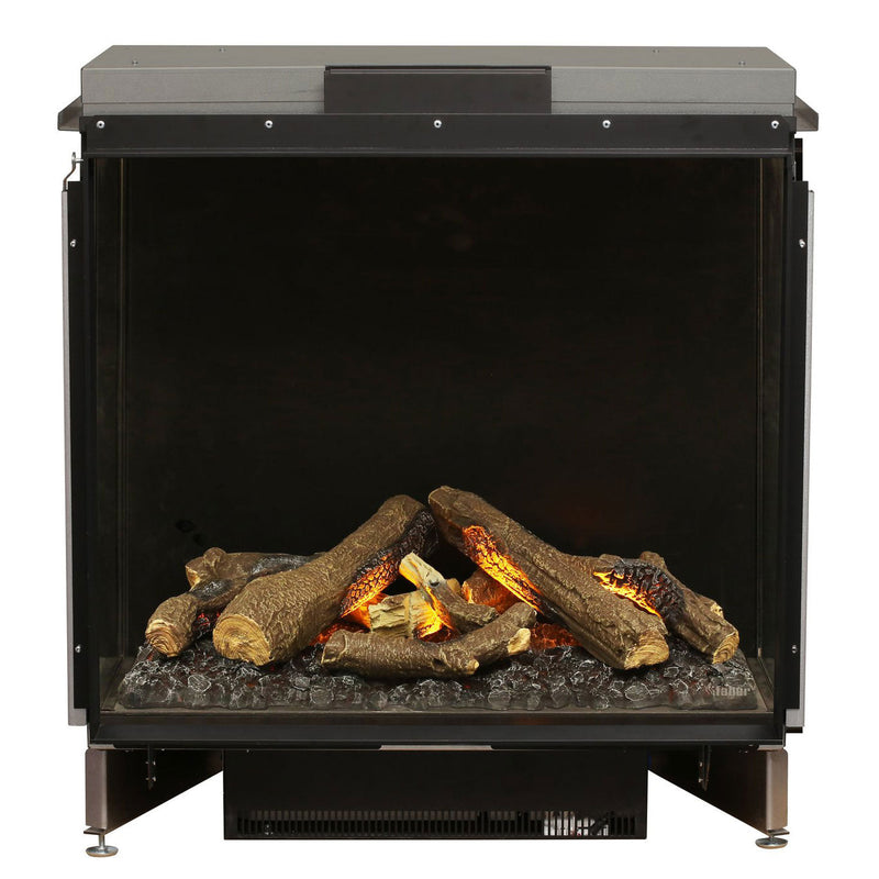 Dimplex e-MatriX 35" Singled-Sided Built-in Electric Firebox | FEF3226L1