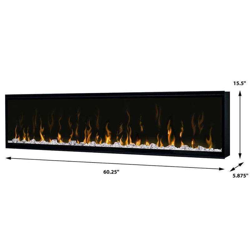 Dimplex Electric Firebox Insert Dimplex IgniteXL 60-In Electric Fireplace - XLF60