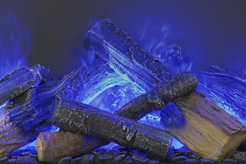 Dimplex Water Vapor Electric Fireplace Dimplex 30'' Opti-Myst Aura Multi-Sided Built-In Electric Fireplace