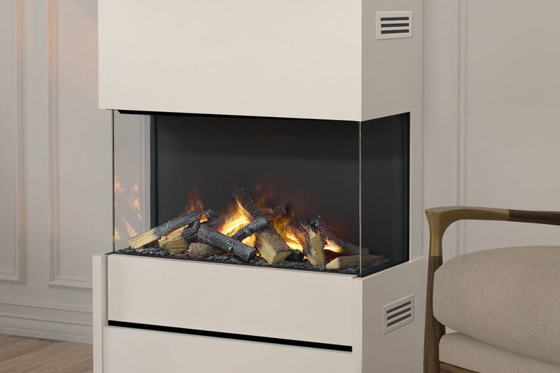 Dimplex Water Vapor Electric Fireplace Dimplex 30'' Opti-Myst Aura Multi-Sided Built-In Electric Fireplace