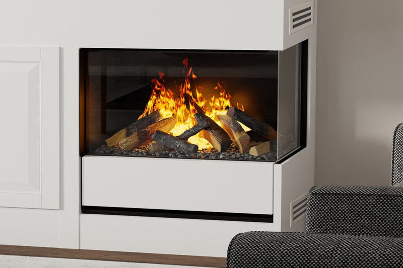 Dimplex Water Vapor Electric Fireplace Dimplex 30'' Opti-Myst Aura Multi-Sided Built-In Electric Fireplace