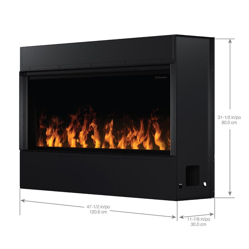 Dimplex Water Vapor Electric Fireplace Dimplex Optimyst 46-in Linear Electric Fireplace -  OLF46-AM