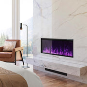 Dimplex Water Vapor Electric Fireplace Dimplex Optimyst 46-in Linear Electric Fireplace -  OLF46-AM
