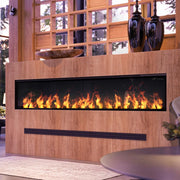 Dimplex Water Vapor Electric Fireplace Dimplex Optimyst 86-in Linear Electric Fireplace -  OLF86-AM