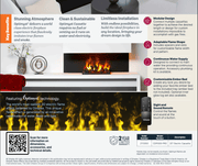 Dimplex Water Vapor Electric Fireplace Dimplex OptiMyst Cassette 20" Built-In Water Vapor Fireplace -  CDFI500-PRO RG