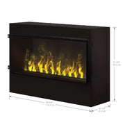 Dimplex Water Vapor Electric Fireplace Optimyst® Pro Box 40" Built-In Water Vapor Firebox - GBF1000-PRO