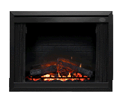 Electric Fireplaces Direct Traditional Electric Fireplaces Dimplex 39-In Purifire Deluxe Built-in Electric Fireplace