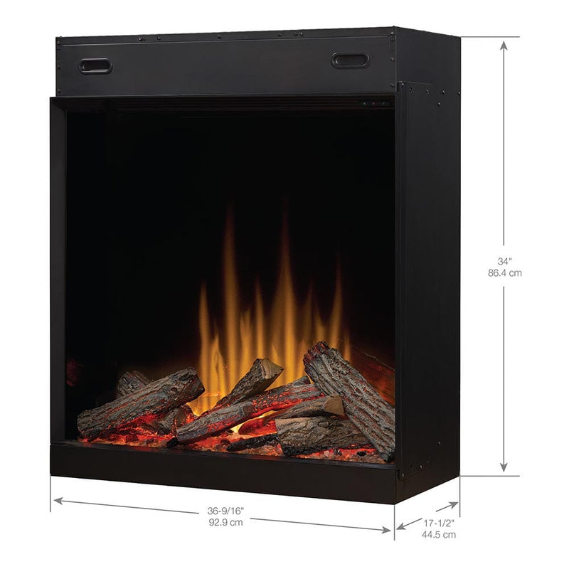 Electric Fireplaces Direct Wifi Enabled Smart Electric Fireplaces Dimplex Ignite Aspire 36-in Electric Firebox