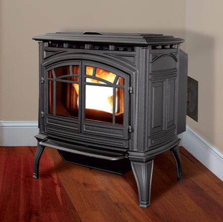 Empire Distributing Fireplaces & Stoves Enviro M55 Cast Iron Free Standing Pellet Stove -  M55FS-2
