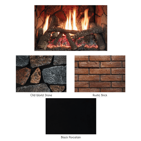 Empire Vented fireplaces Empire Rushmore  insert 35" -  DVCT35CBN95N/P
