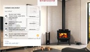 Enerzone Wood Burning Stoves Enerzone 28-Inch Solution 1.7 Wood Stove - EB00055