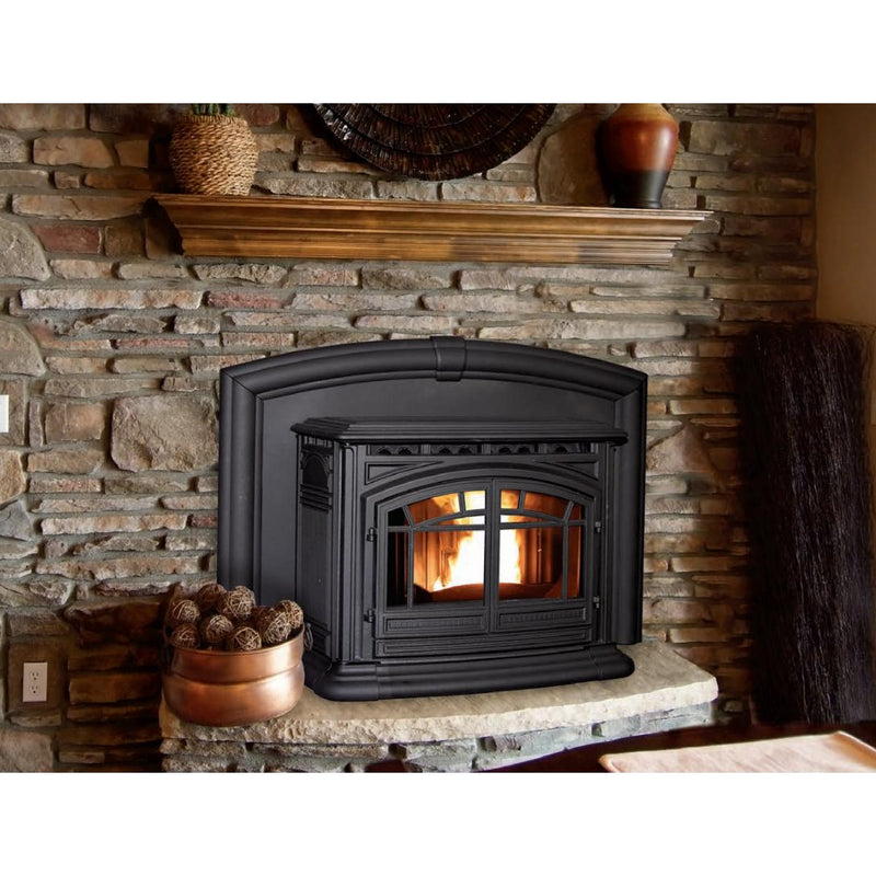 Enviro Fireplaces Enviro M55 Cast Iron Wood Pellet Fireplace Insert -  M55CI-2