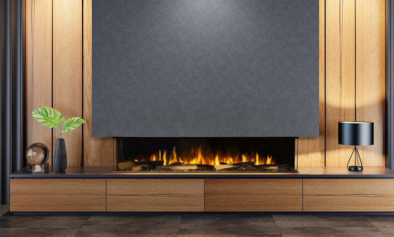 European Home Fireplace Electric Fireplace European Home Signal 80” Linear Electric Fireplace - SH-FP-SIG-80