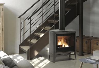 Invicta Freestanding Wood-Burning Stove Invicta Freestanding Wood-Burning Stove 6104-43 – Efficient Heating & EPA-Certified | PureFlameCo