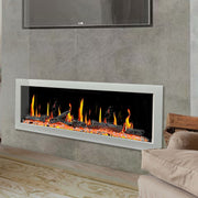 Latitude Electric Fireplace Latitude 55" Ultra Slim Built-in Electric Fireplace