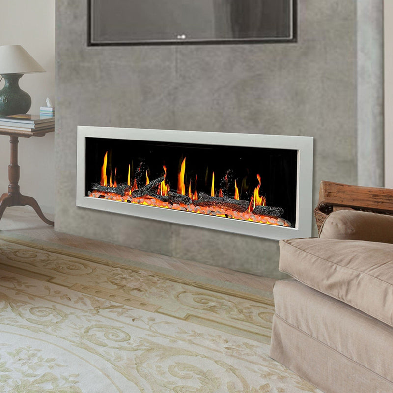 Latitude Electric Fireplace Latitude 55" Ultra Slim Built-in Electric Fireplace
