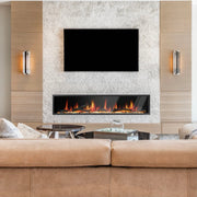 Latitude Electric Fireplace Latitude 75" Ultra Slim Built-in Electric Fireplace