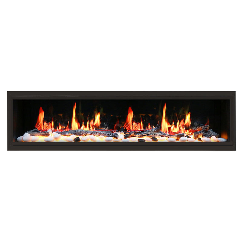 Latitude Electric Fireplace Latitude 75" Ultra Slim Built-in Electric Fireplace