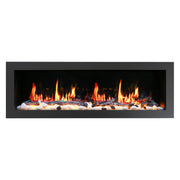 Latitude Electric Fireplace Latitude II 58-in Smart Wall Mount Electric Fireplace