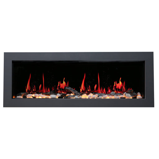 Latitude Electric Fireplace Latitude II 58-in Smart Wall Mount Electric Fireplace