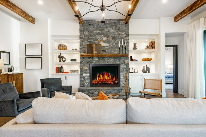 Litedeer Homes Electric Fireplace LiteStar ZEF35X Electric Fireplace – 2025 New Model