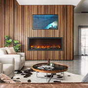 Napoleon Built-In Electric Fireplaces Napoleon Astound 62-in Linear Electric Fireplace - NEFB62AB