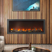 Napoleon Built-In Electric Fireplaces Napoleon Astound 62-in Linear Electric Fireplace - NEFB62AB