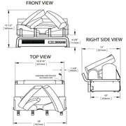 Napoleon Electric Insert Napoleon Woodland 18" Electric Fireplace Log Set Insert - NEFI18H
