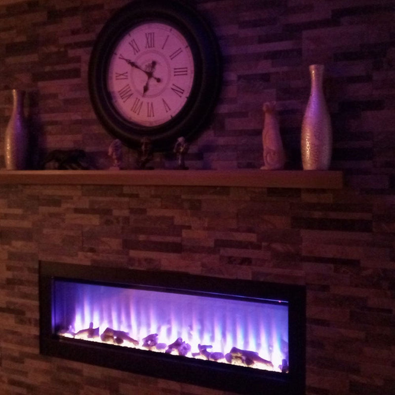 Napoleon See Through Electric Fireplace Napoleon Clearion Elite 60'' See Thru Electric Fireplace - NEFBD60HE