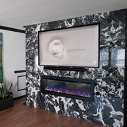 Napoleon See Through Electric Fireplace Napoleon Clearion Elite 60'' See Thru Electric Fireplace - NEFBD60HE