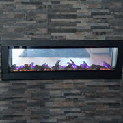 Napoleon See Through Electric Fireplace Napoleon Clearion Elite 60'' See Thru Electric Fireplace - NEFBD60HE