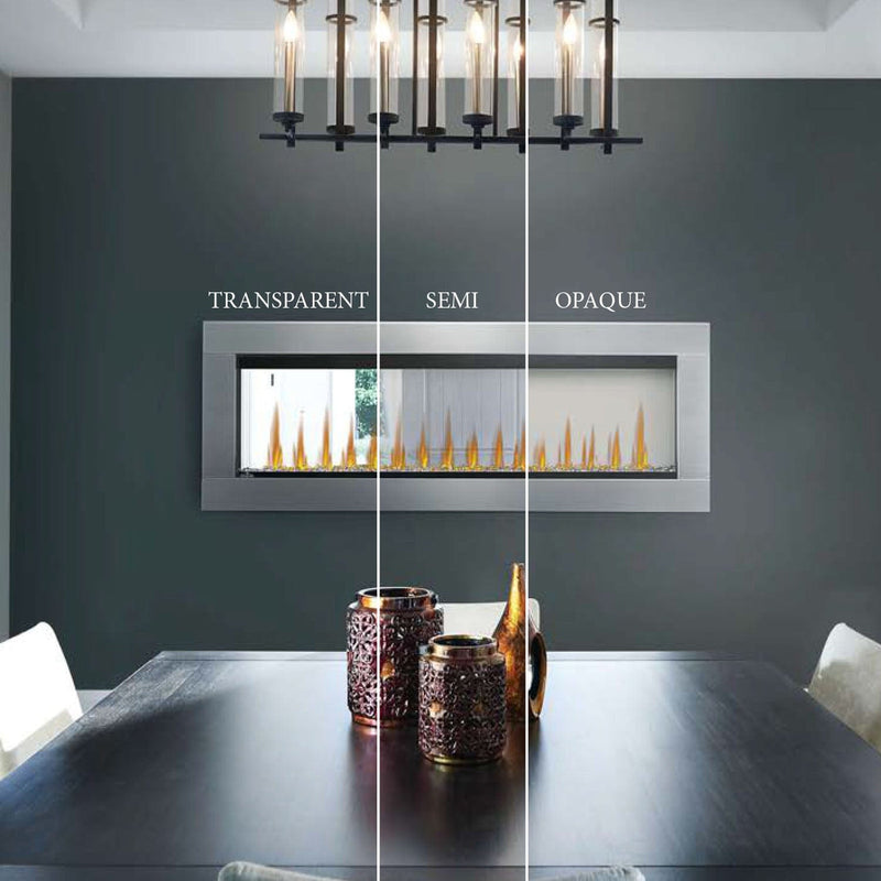 Napoleon See Through Electric Fireplace Napoleon Clearion Elite 60'' See Thru Electric Fireplace - NEFBD60HE