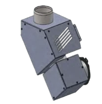 Pure Flame Co Meridian Top Vent Adapter Kit Options