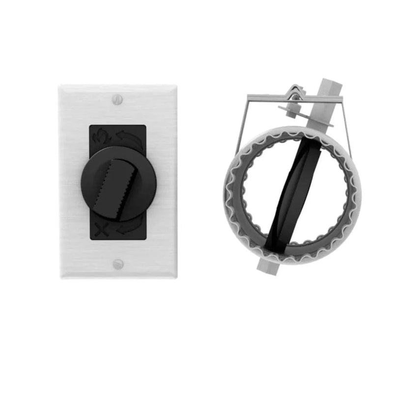 PUREFLAME CO AC01347 • 4 Ø FRESH AIR INTAKE REGISTER WITH AIRTIGHT DAMPER Options