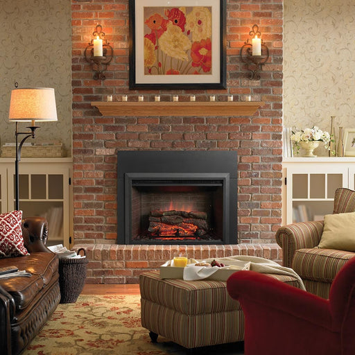 SimpliFIre Built-In Electric Fireplaces SimpliFire 32-In Built-In Electric Fireplace Insert